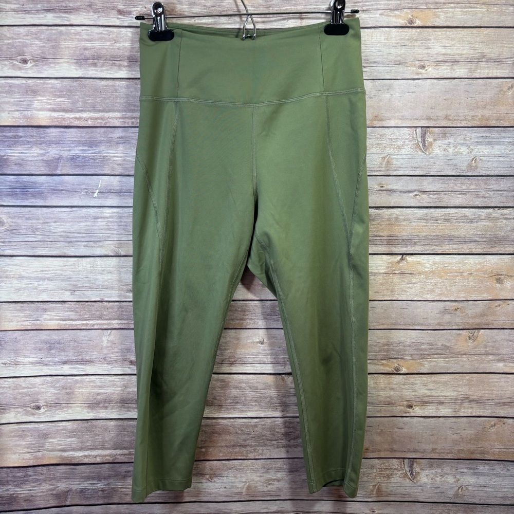 Girlfriend Collective Leggings Olive Green Size Medium